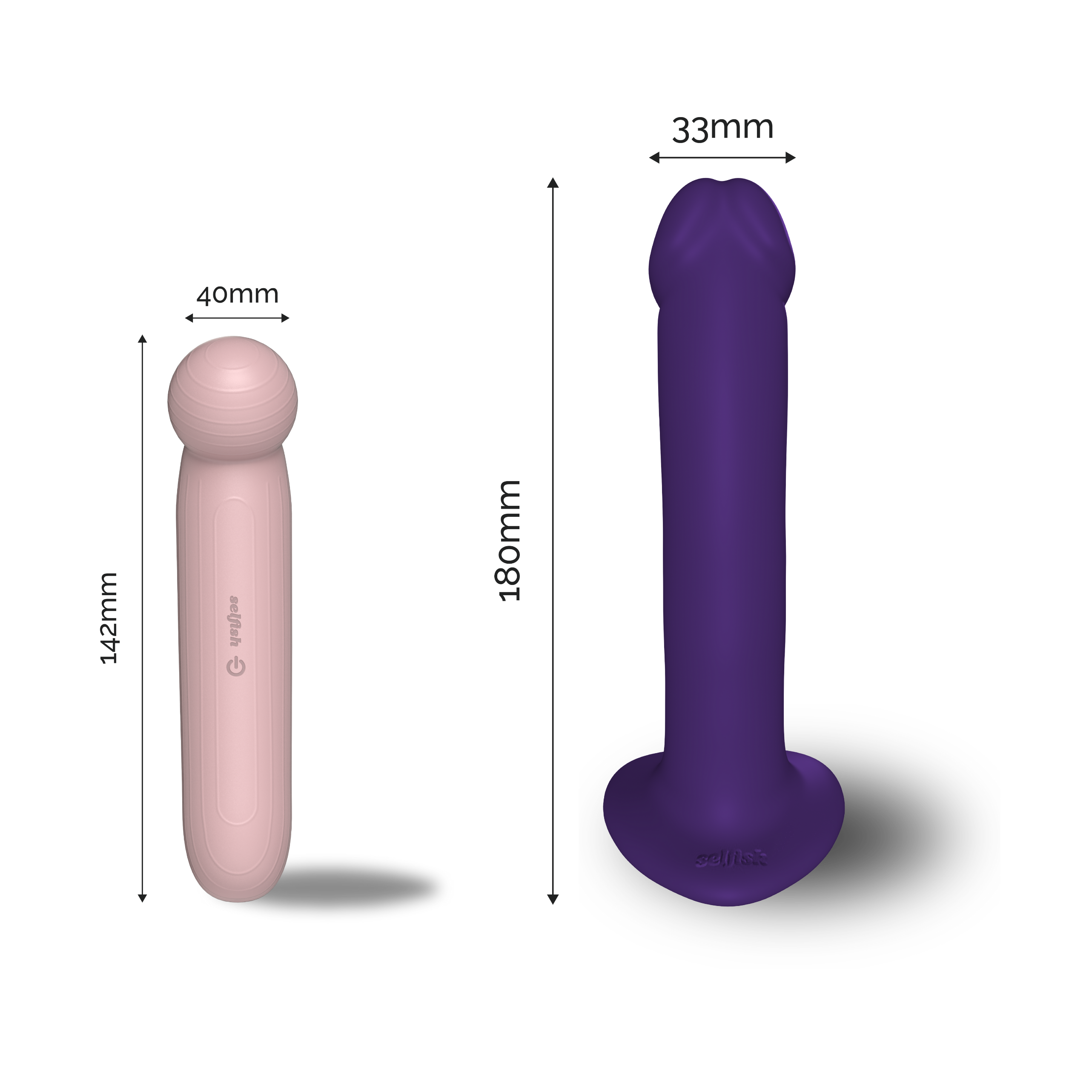 מארז לזוגות מתחילים, מידות