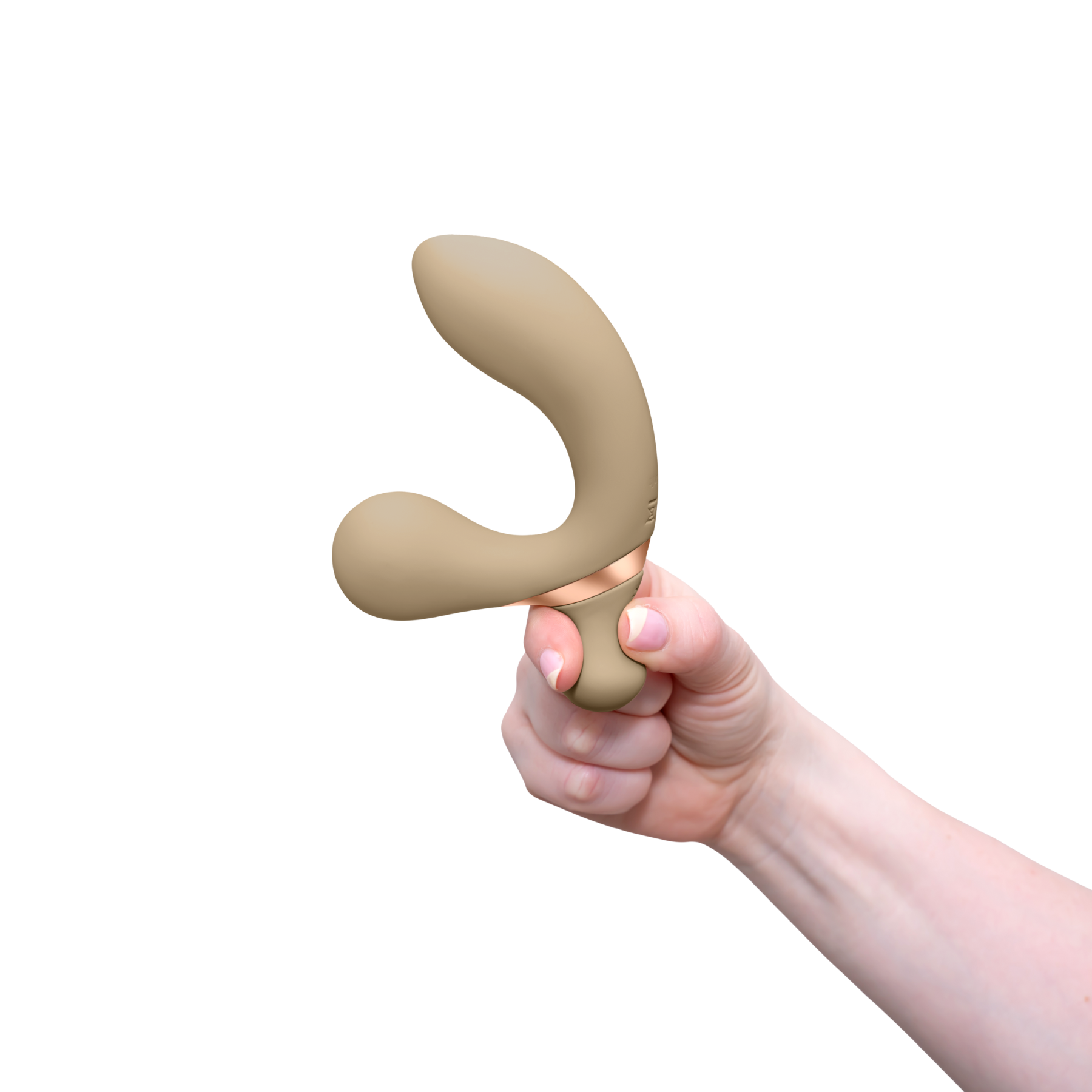 ויברטור משולב פלאג אנאלי רוטט, יד