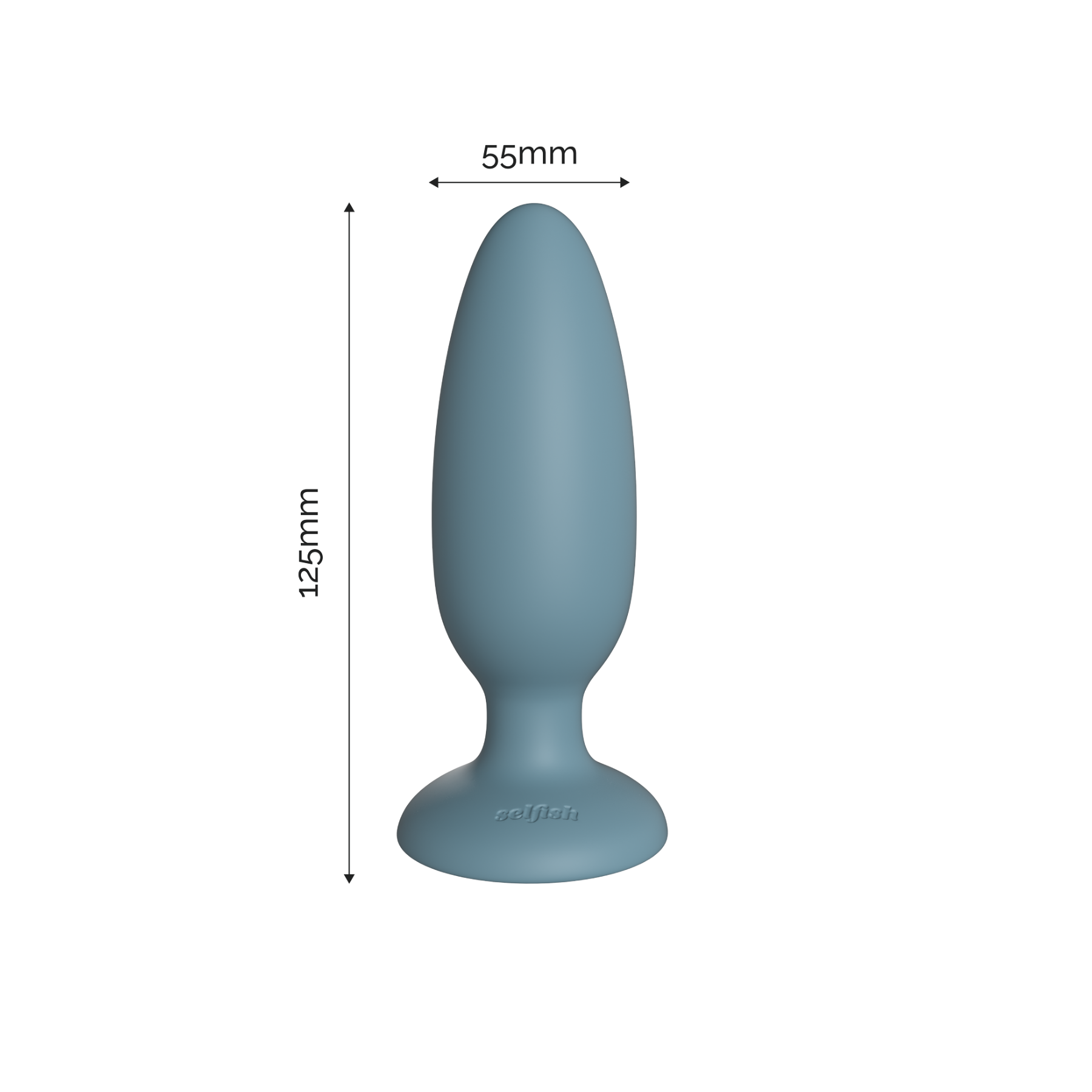 פלאג אנאלי בינוני, מידות