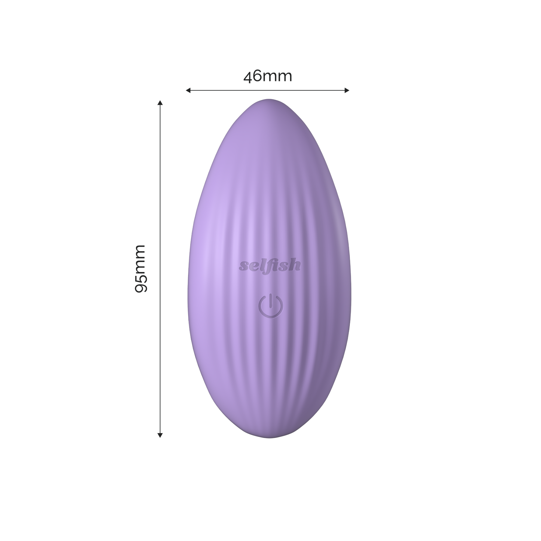 ויברטור מעסה דגדגן, מידות