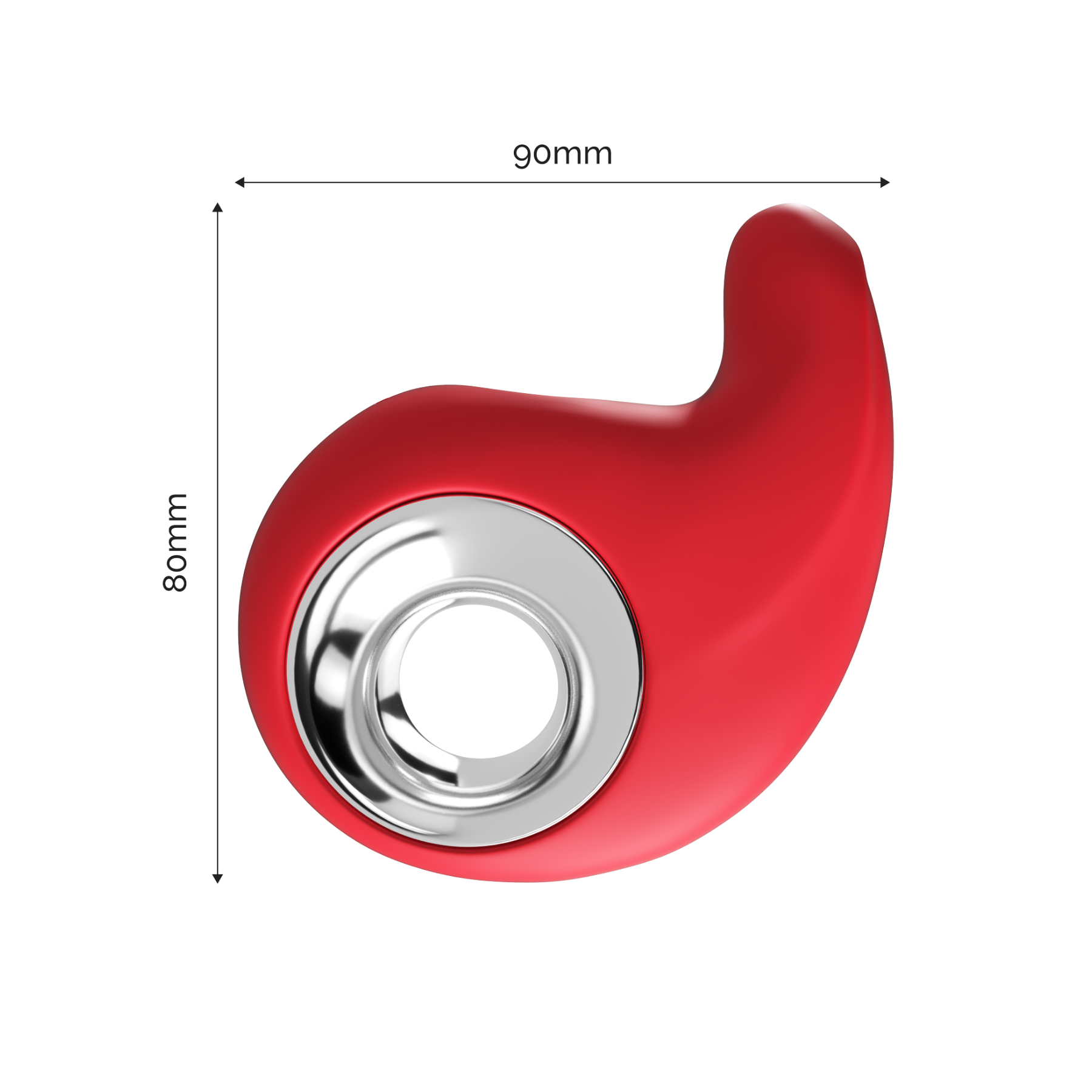 ויברטור דגדגן, מידות